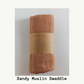 Sandy Muslin Swaddle Blanket