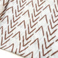 Brown Arrow Swaddle Blanket