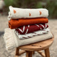 Rust Bamboo Muslin Swaddle Blanket