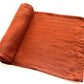 Rust Bamboo Muslin Swaddle Blanket