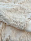 Chunky Cable Knit Sweatshirt