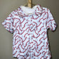 Button Up Baseball Tee