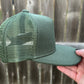 Green Flat Bill with Mesh Back
