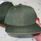 Green Flat Bill Hat